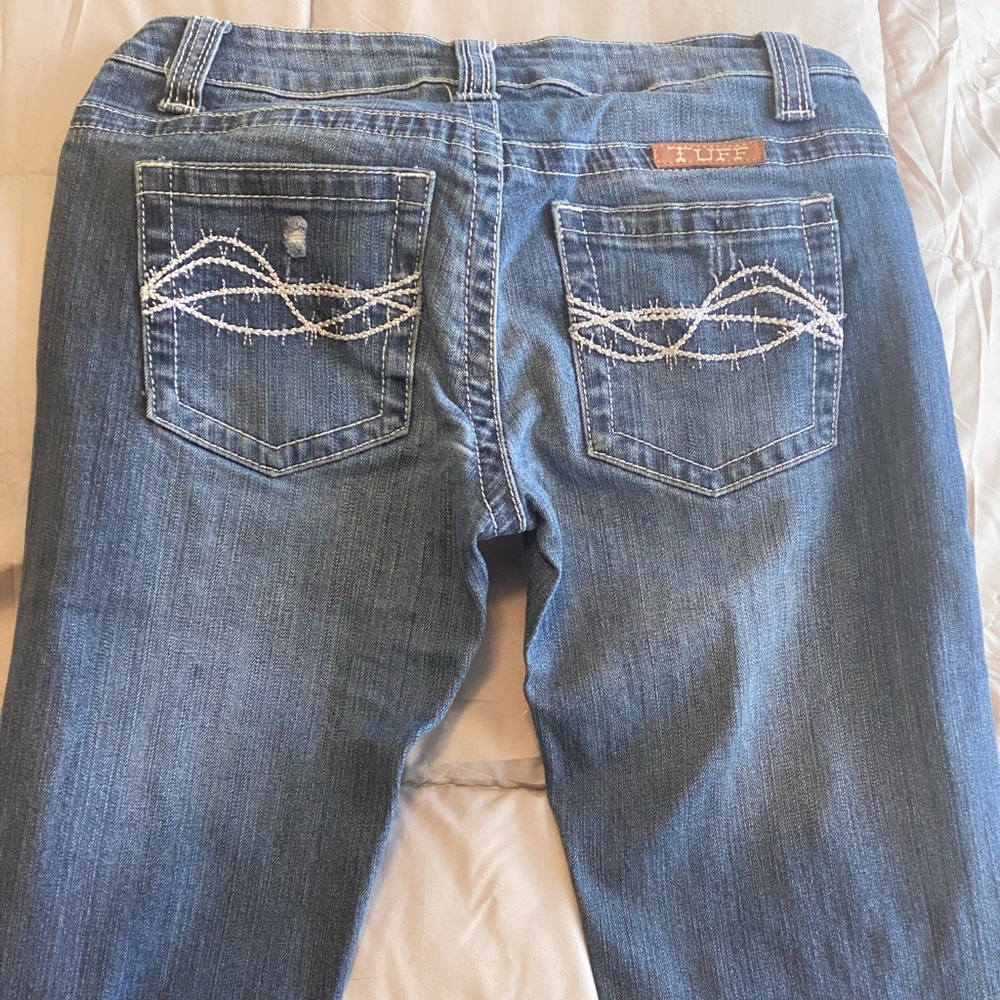 Cowgirl Tuff Ain’t My Day to Care Jean W27 L35